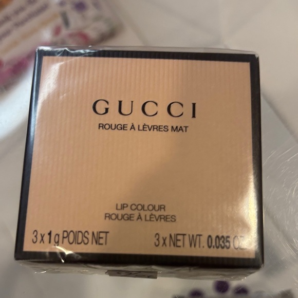 Gucci Other - Gucci Rouge à Lèvres Mat Lip Colour Trio MINI